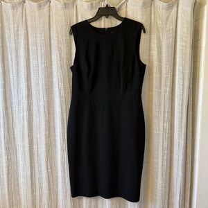 Ann Taylor Black Sheath Dress 10